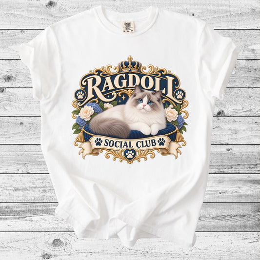 Ragdoll Cat T-Shirt | Cute Ragdoll Mom Gift
