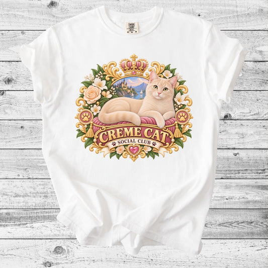 Cream Cat T-Shirt | Cute Cream Cat Mom Gift