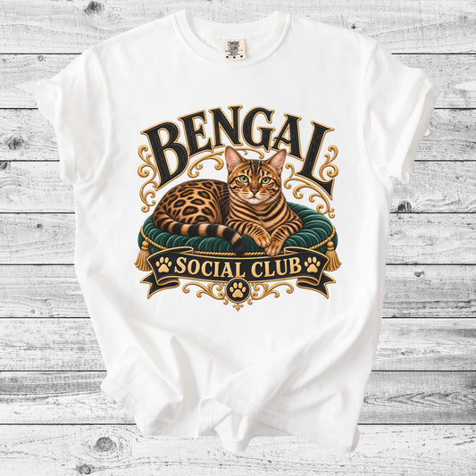 Bengal Cat T-Shirt | Cute Bengal Cat Mom Gift