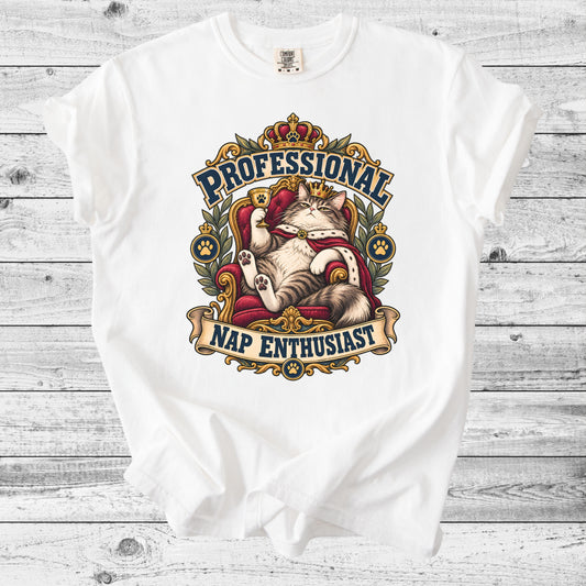 Professional Nap Enthusiast T-Shirt