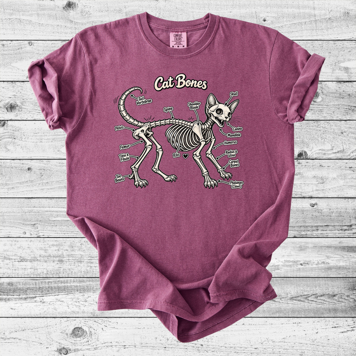 Cat Skeleton T-Shirt