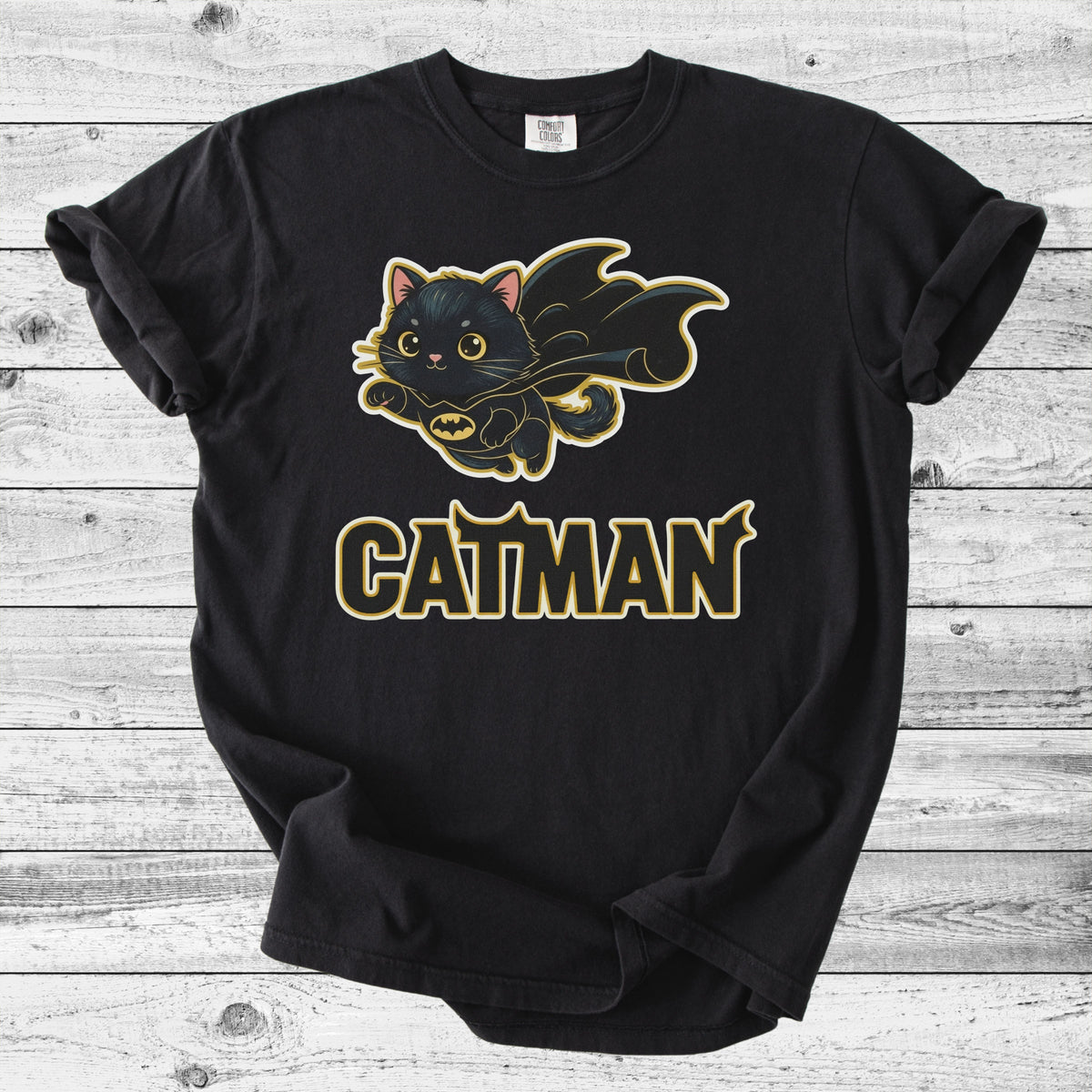 Catman T-Shirt | Funny Superhero Cat Lover Gift