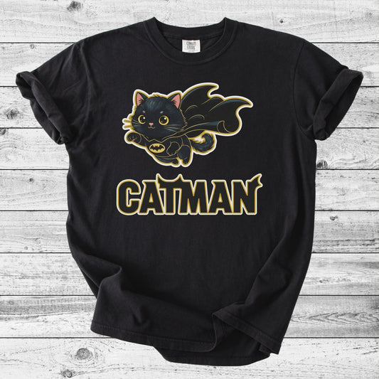 Catman T-Shirt | Funny Superhero Cat Lover Gift