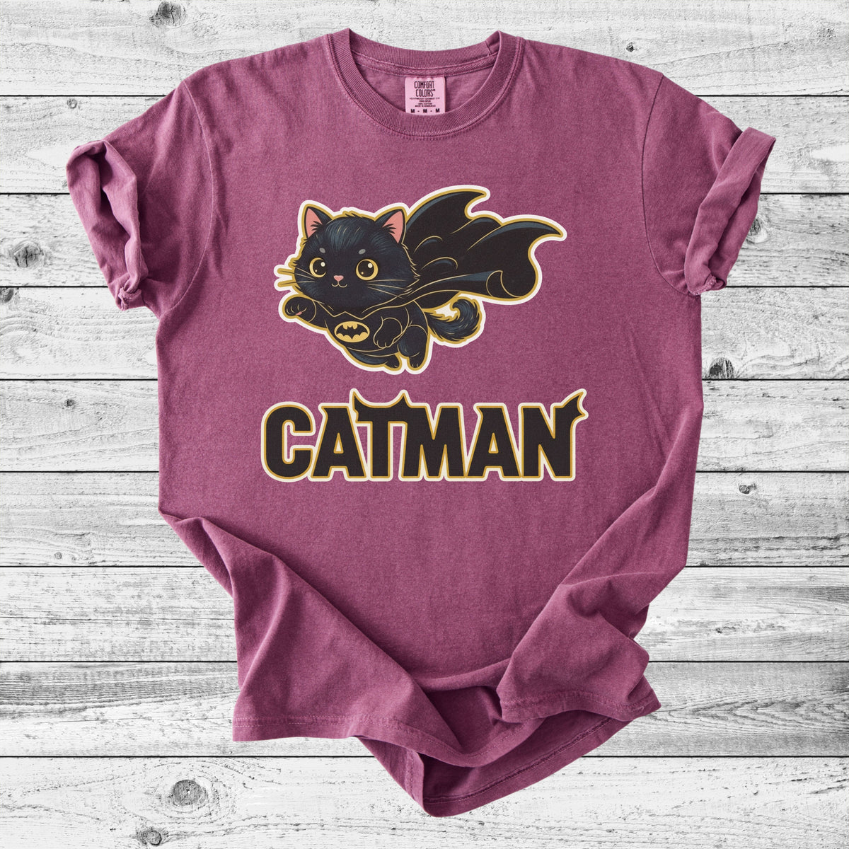 Catman T-Shirt | Funny Superhero Cat Lover Gift