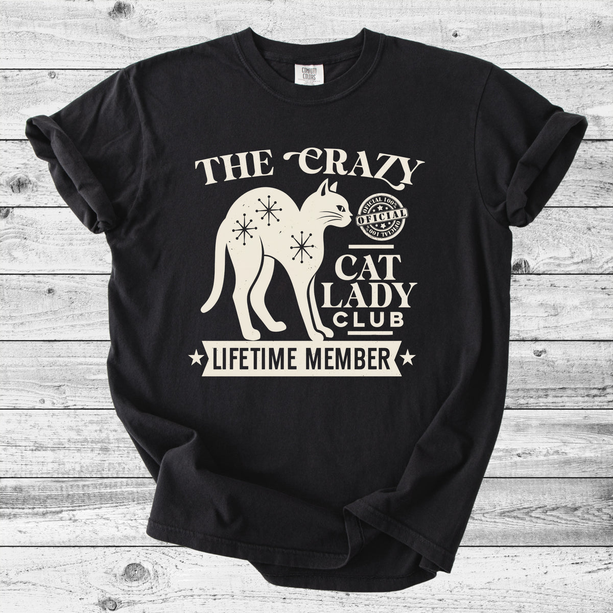 The Crazy Cat Lady Club T-Shirt | Funny Cat Mom Gift