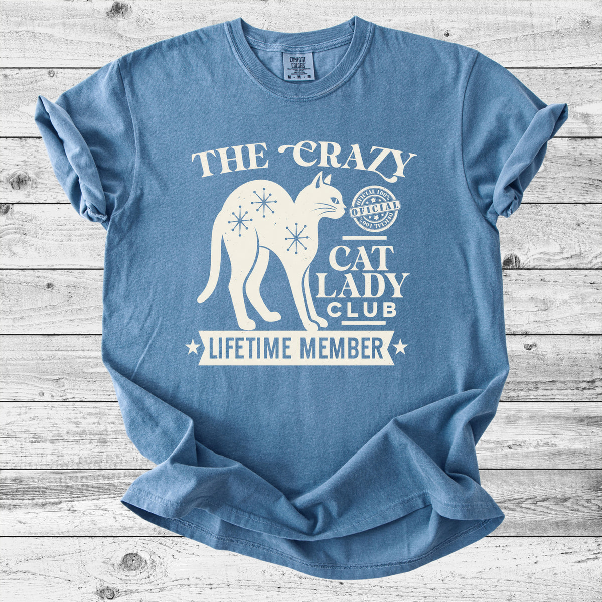 The Crazy Cat Lady Club T-Shirt | Funny Cat Mom Gift