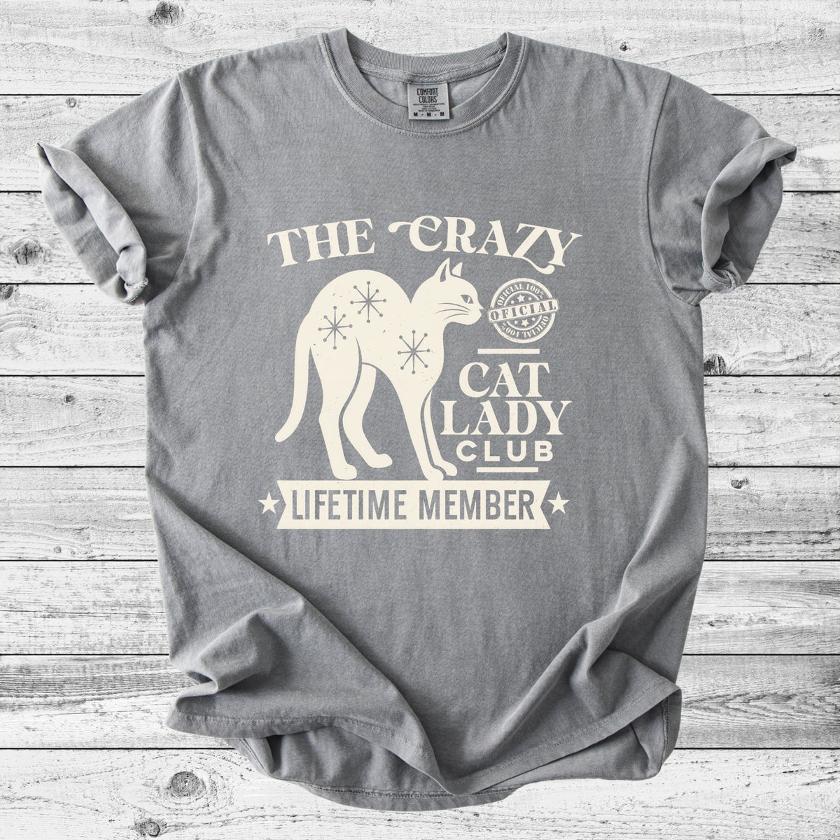 The Crazy Cat Lady Club T-Shirt | Funny Cat Mom Gift
