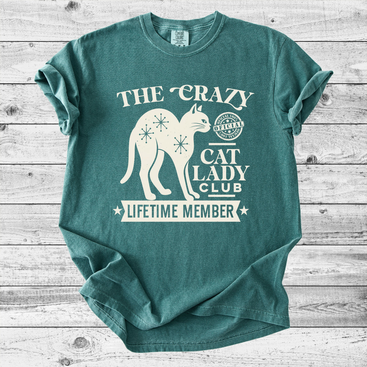 The Crazy Cat Lady Club T-Shirt | Funny Cat Mom Gift