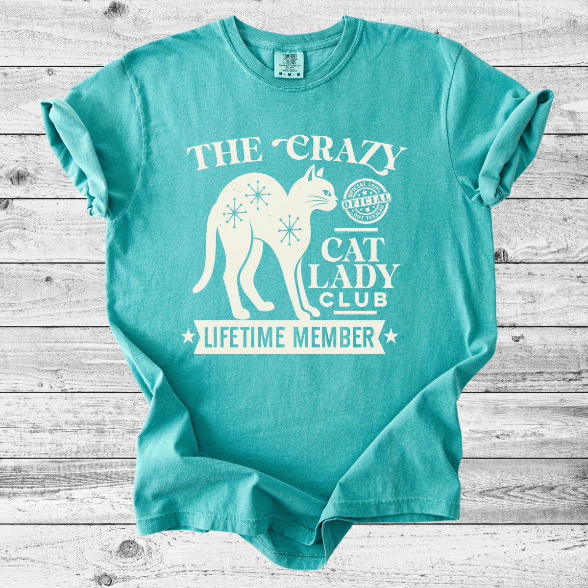 The Crazy Cat Lady Club T-Shirt | Funny Cat Mom Gift