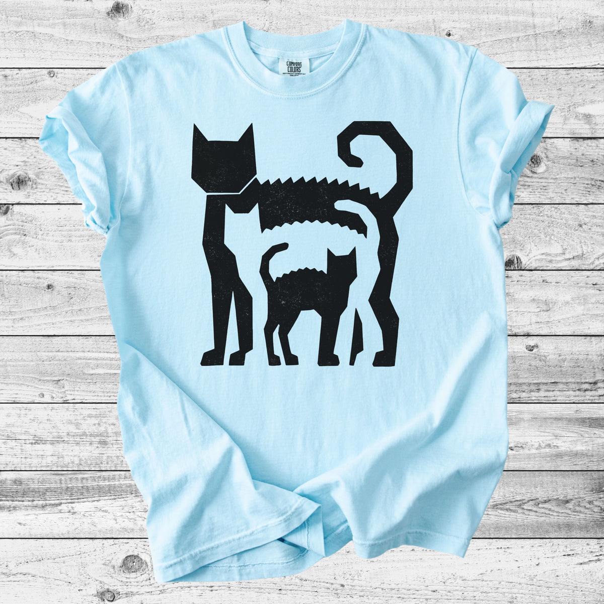 Artistic Cat T-Shirt | Minimalist Cat Lover Gift