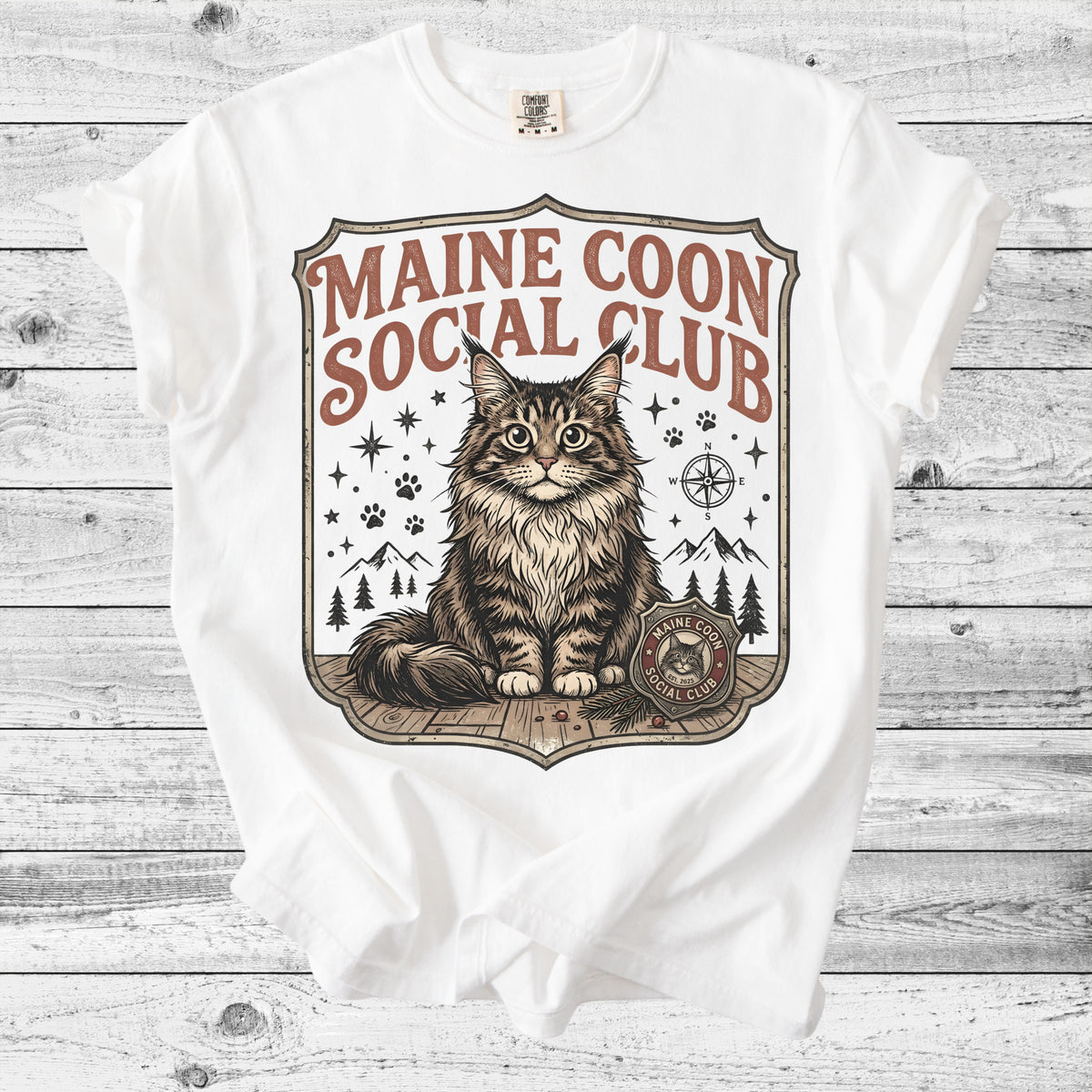 Maine Coon T-Shirt | Cute Cooney Mom Gift