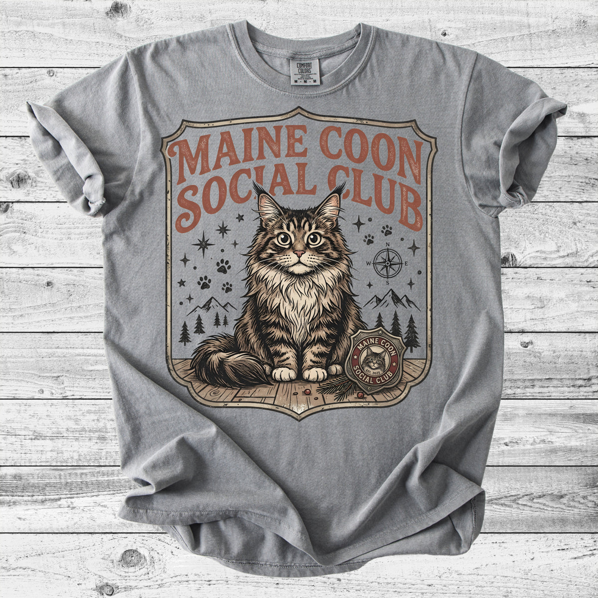 Maine Coon T-Shirt | Cute Cooney Mom Gift