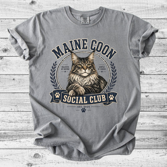 Maine Coon T-Shirt | Cute Cooney Mom Gift