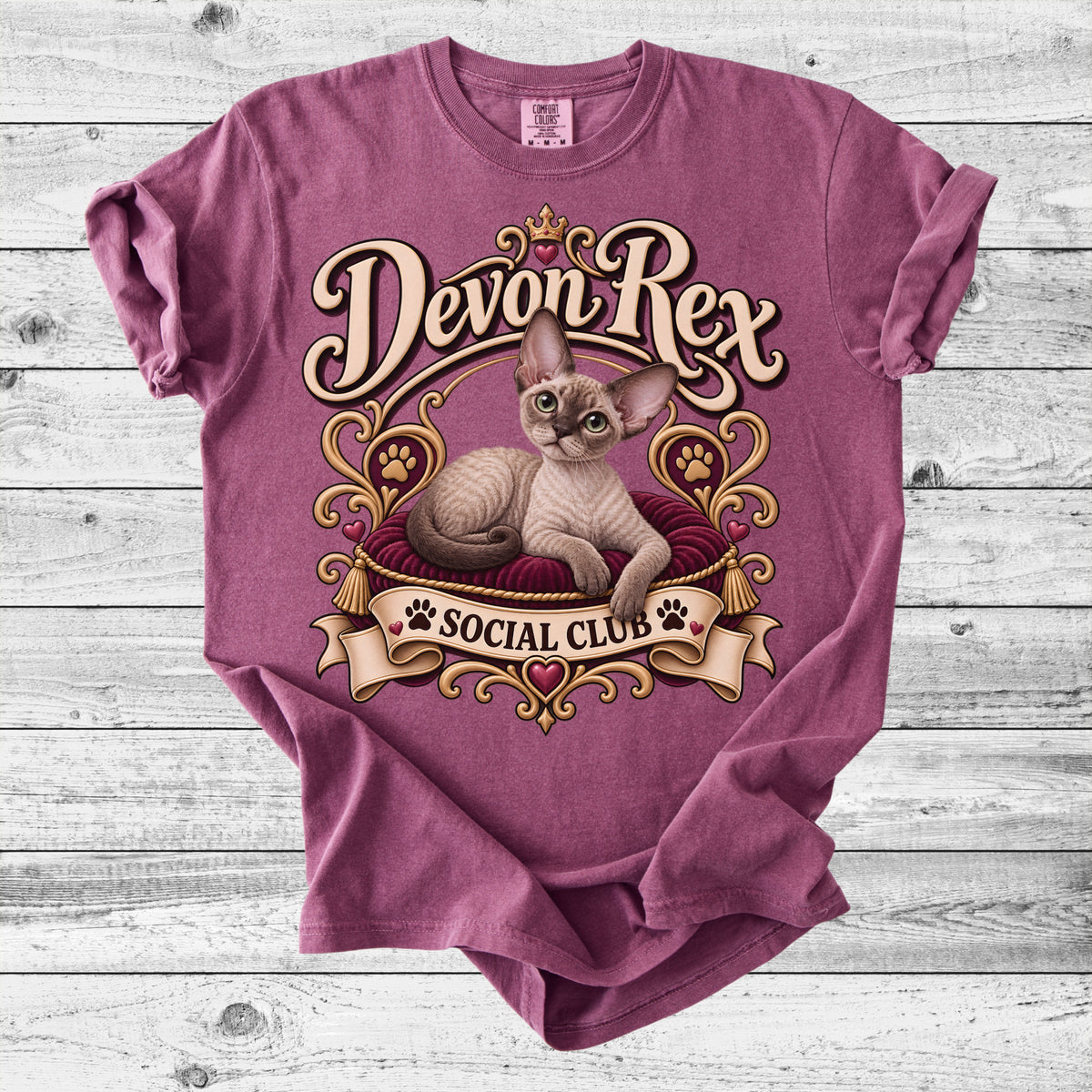 Devon Rex Cat T-Shirt | Cute Devon Rex Mom Gift