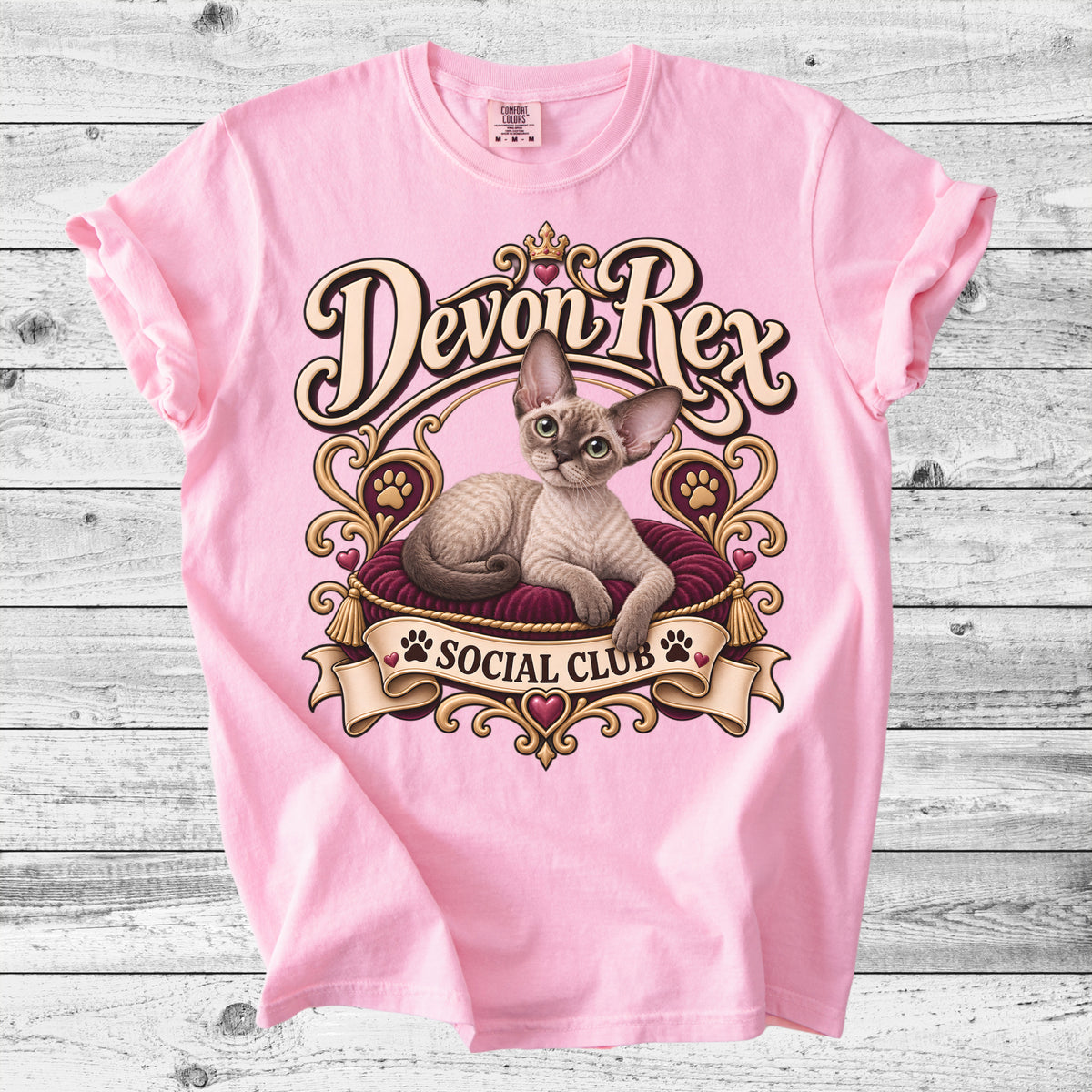 Devon Rex Cat T-Shirt | Cute Devon Rex Mom Gift