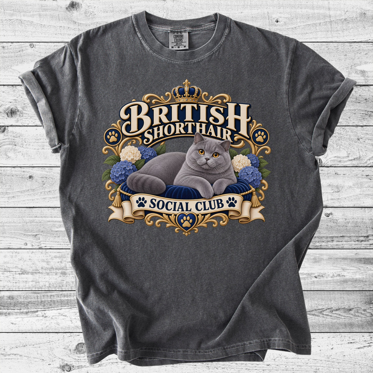 British Shorthair T-Shirt | Cute BSH Cat Mom Gift