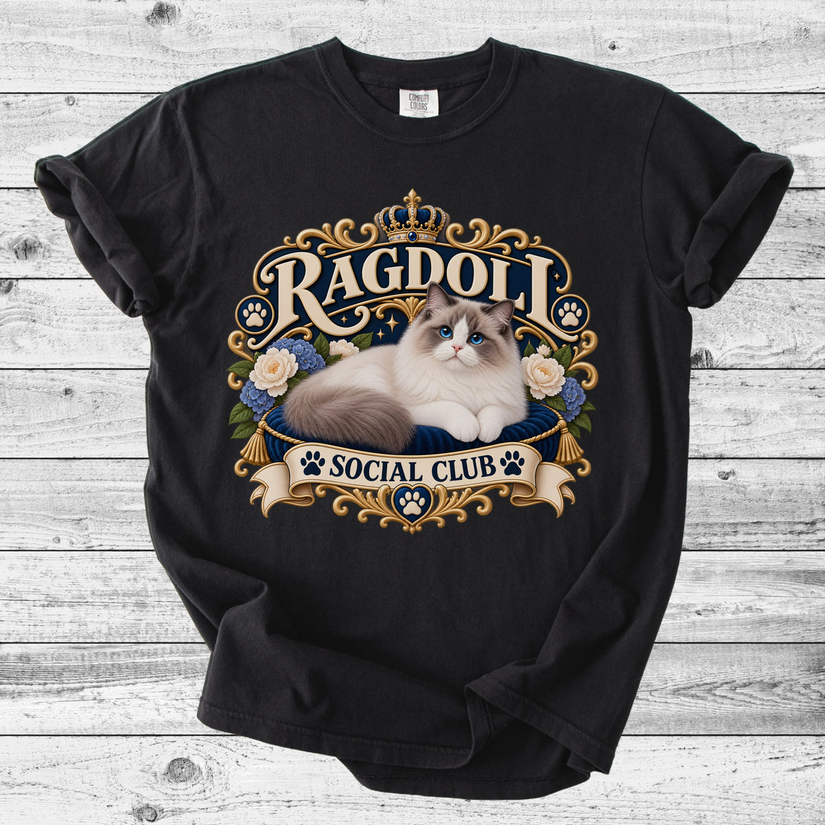 Ragdoll Cat T-Shirt | Cute Ragdoll Mom Gift