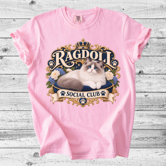 Ragdoll Cat T-Shirt | Cute Ragdoll Mom Gift