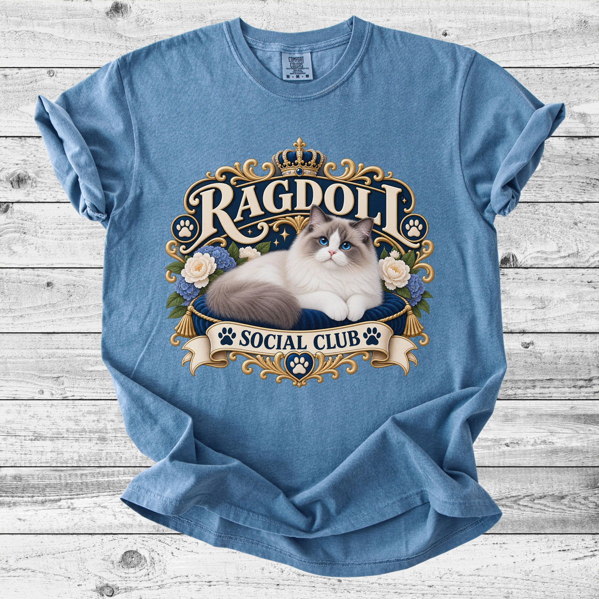 Ragdoll Cat T-Shirt | Cute Ragdoll Mom Gift