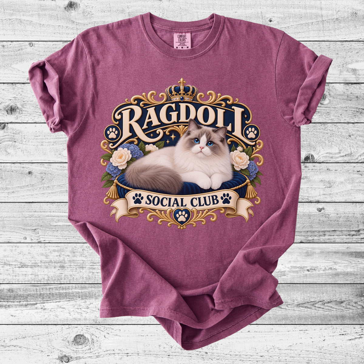 Ragdoll Cat T-Shirt | Cute Ragdoll Mom Gift