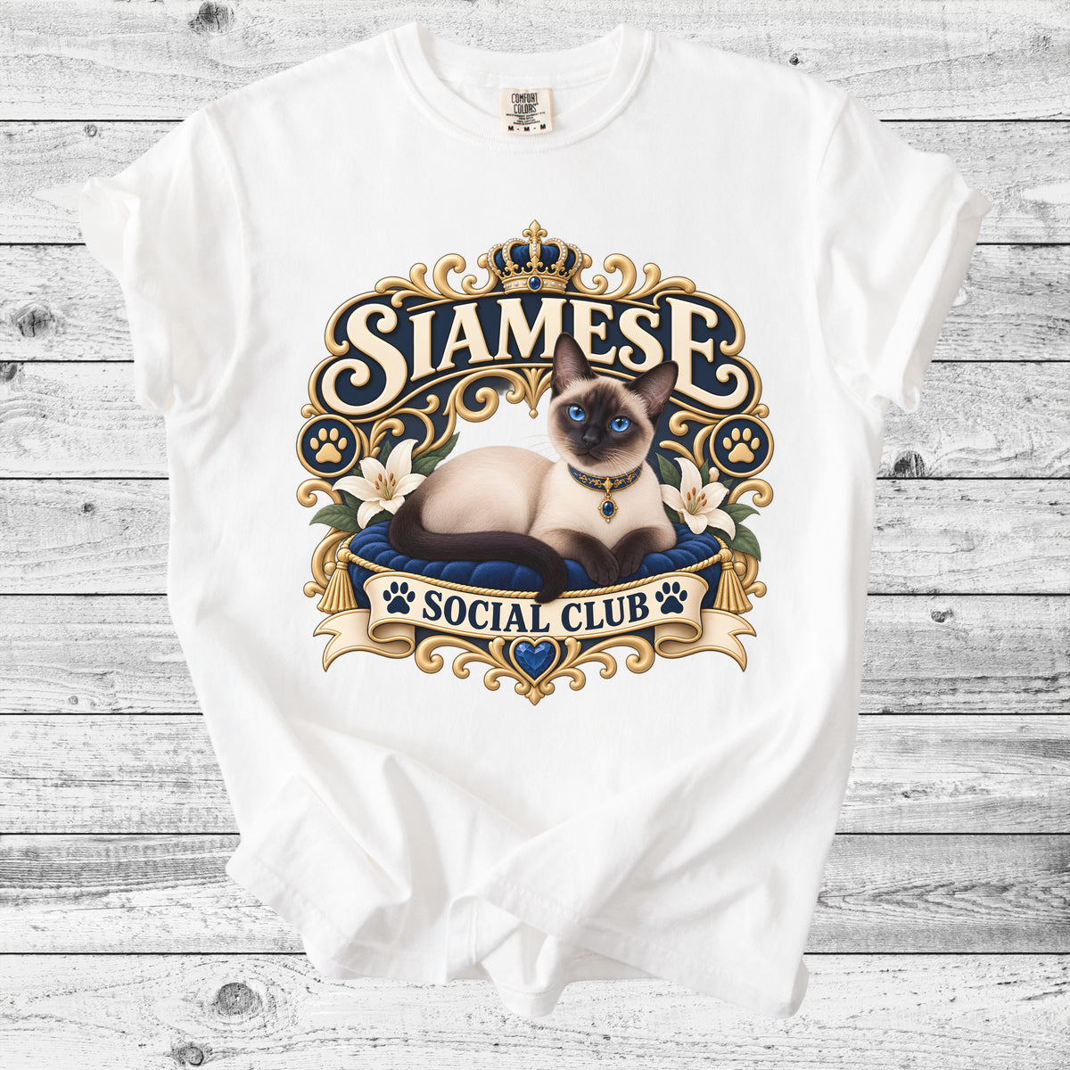 Siamese Cat T-Shirt | Perfect Meezer Mom Gift