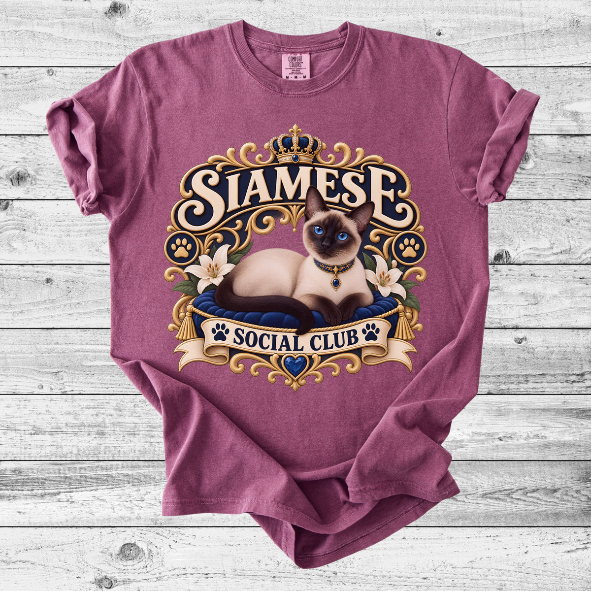 Siamese Cat T-Shirt | Perfect Meezer Mom Gift