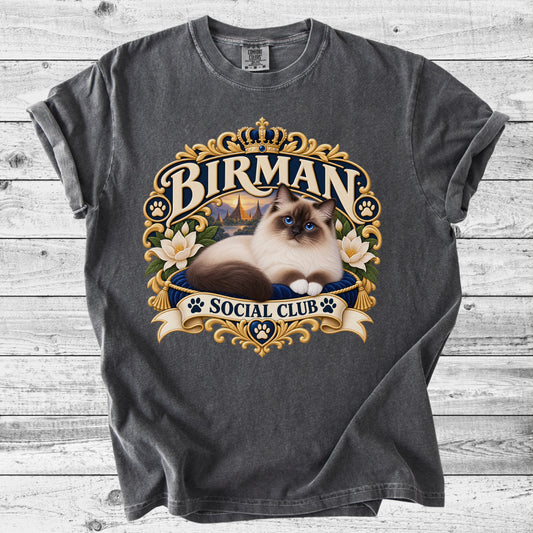 Birman Cat T-Shirt | Cute Birman Cat Mom Gift