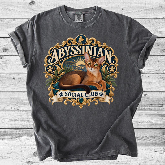 Abyssinian Cat T-Shirt | Cute Aby Mom Gift