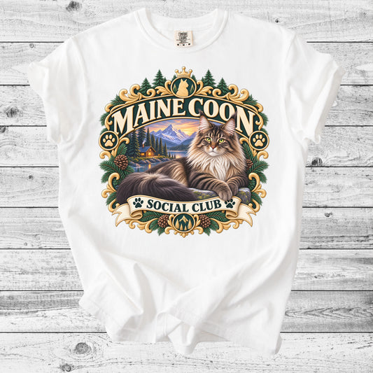 Maine Coon T-Shirt | Cute Cooney Mom Gift
