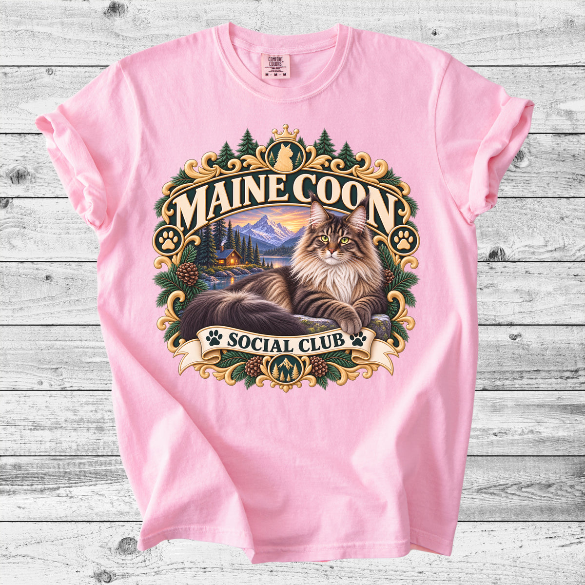 Maine Coon T-Shirt | Cute Cooney Mom Gift