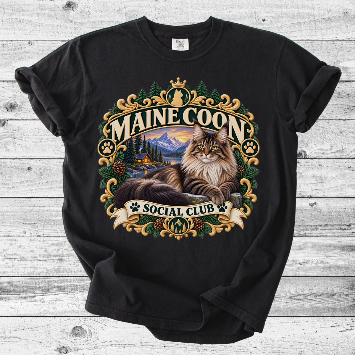 Maine Coon T-Shirt | Cute Cooney Mom Gift