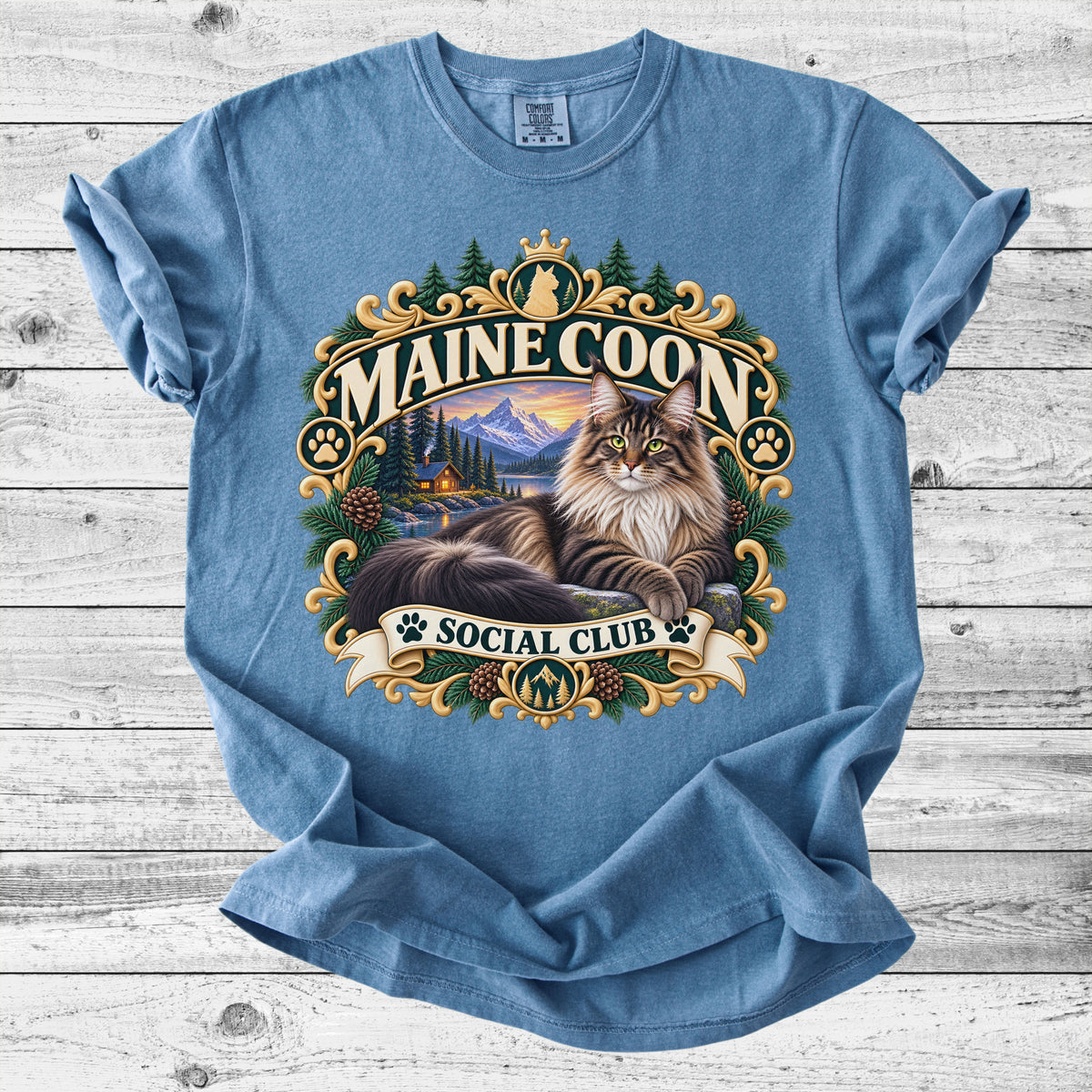 Maine Coon T-Shirt | Cute Cooney Mom Gift
