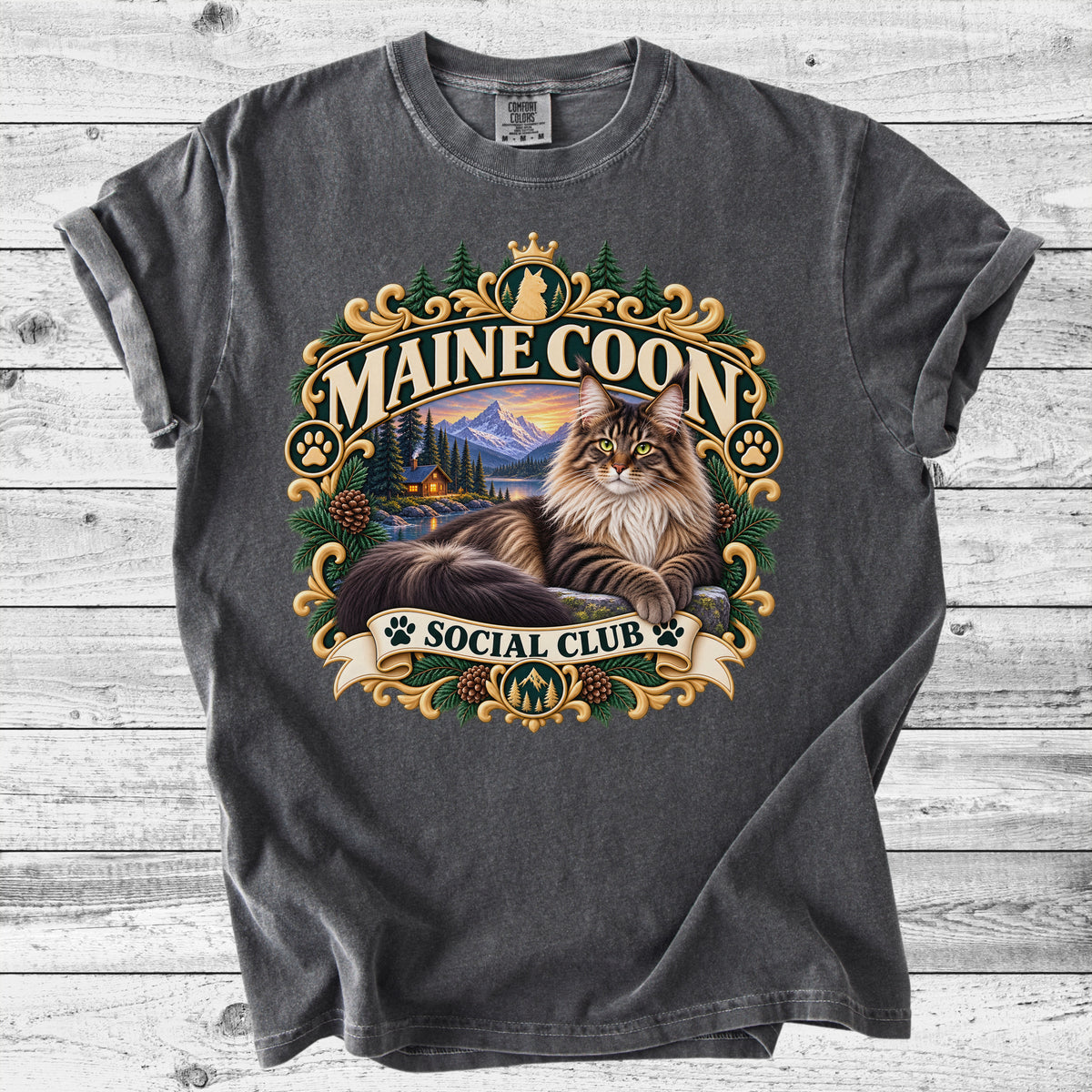 Maine Coon T-Shirt | Cute Cooney Mom Gift