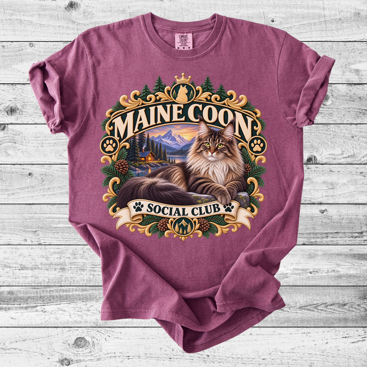Maine Coon T-Shirt | Cute Cooney Mom Gift