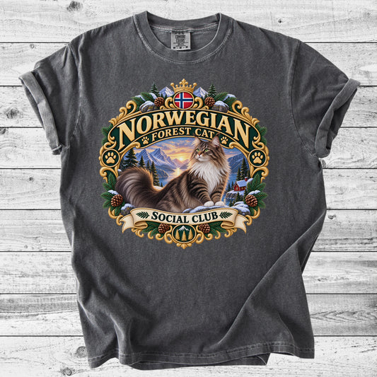 Norwegian Forest Cat T-Shirt | Cute Wegie Mom Gift