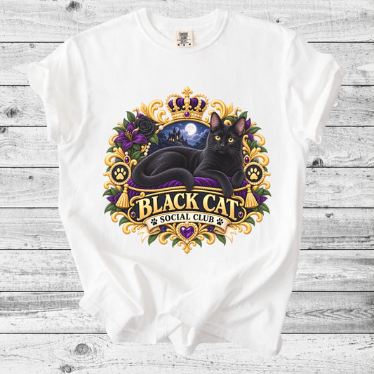 Black Cat T-Shirt | Perfect Black Cat Mom Gift