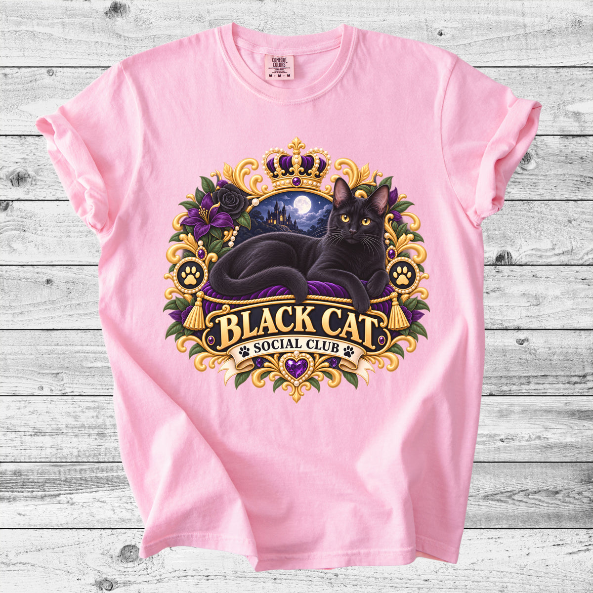 Black Cat T-Shirt | Perfect Black Cat Mom Gift