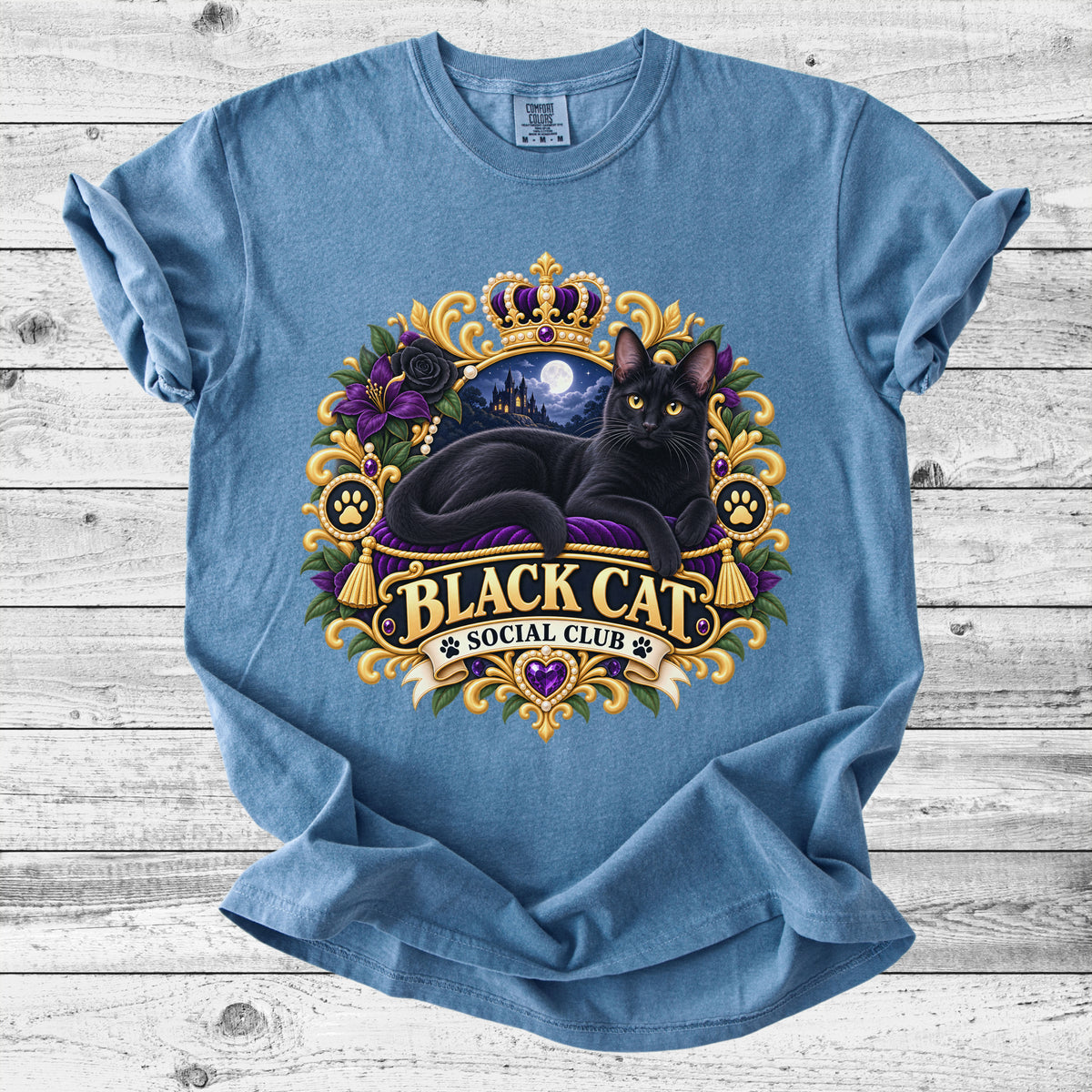 Black Cat T-Shirt | Perfect Black Cat Mom Gift