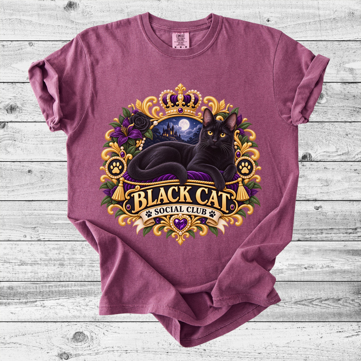 Black Cat T-Shirt | Perfect Black Cat Mom Gift