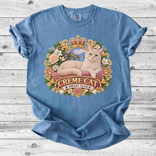 Cream Cat T-Shirt | Cute Cream Cat Mom Gift