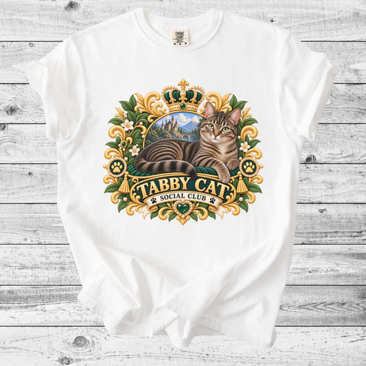 Tabby Cat T-Shirt | Cute Cat Lover Gift