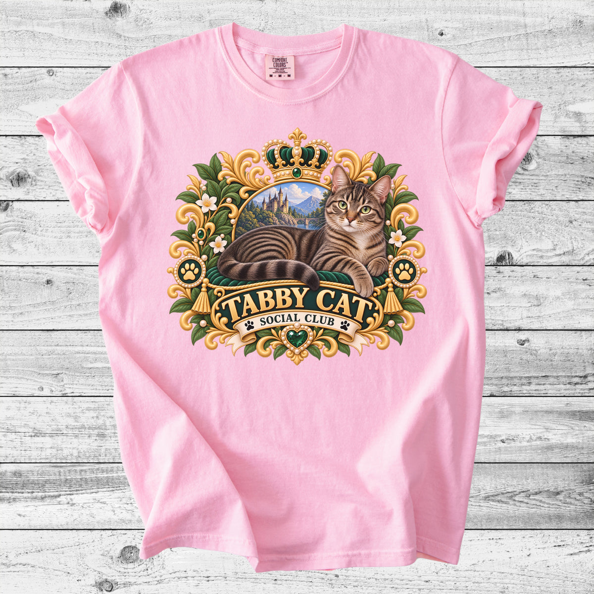 Tabby Cat T-Shirt | Cute Cat Lover Gift