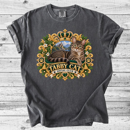 Tabby Cat T-Shirt | Cute Cat Lover Gift