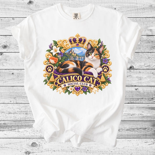 Calico Cat T-Shirt | Cute Calico Cat Mom Gift