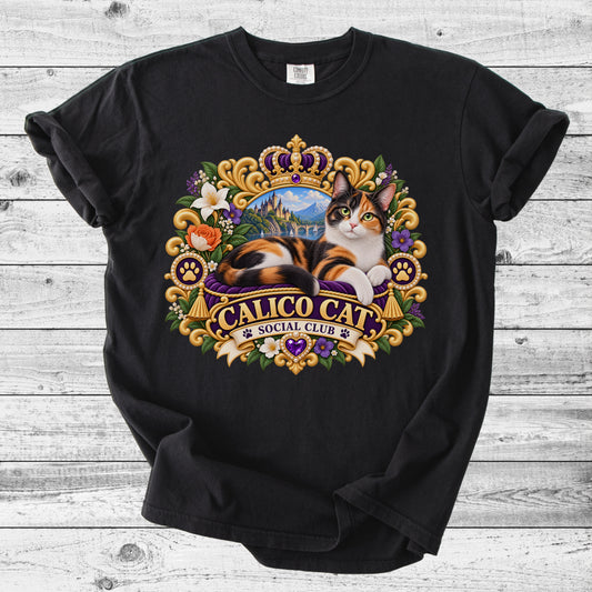 Calico Cat T-Shirt | Cute Calico Cat Mom Gift