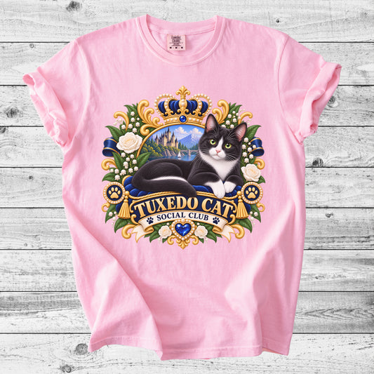 Tuxedo Cat T-Shirt | Cute Cat Lover Gift