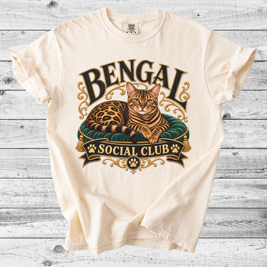 Bengal Cat T-Shirt | Cute Bengal Cat Mom Gift