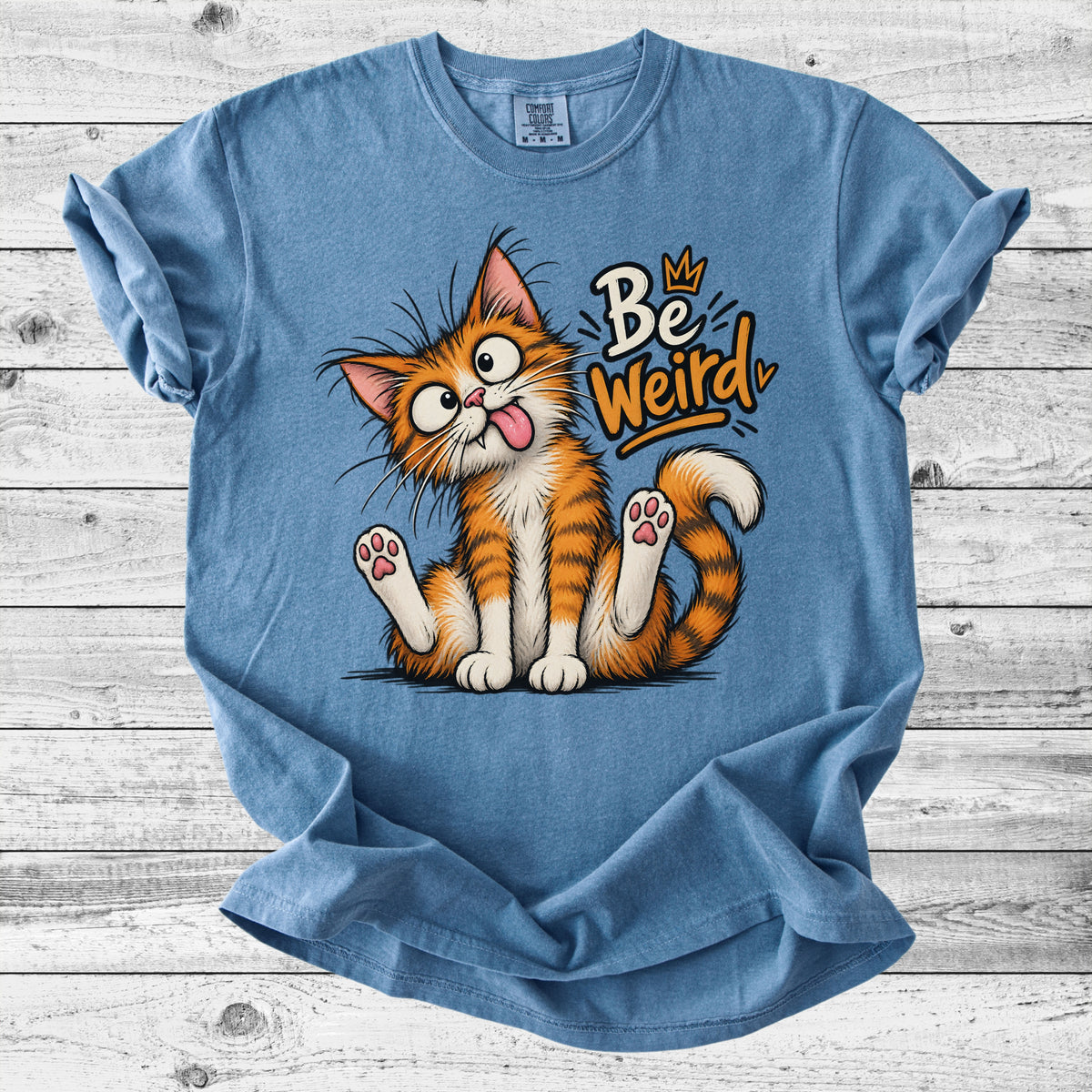 Be Weird Cat T-Shirt