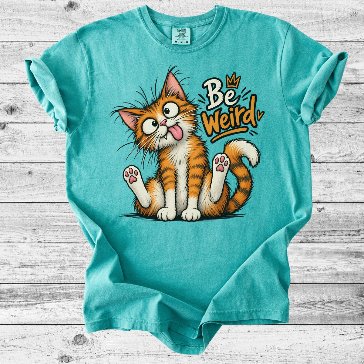 Be Weird Cat T-Shirt