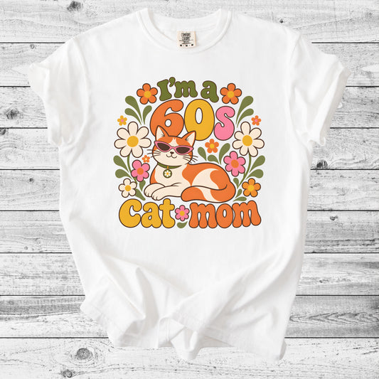 60s Cat Mom T-Shirt